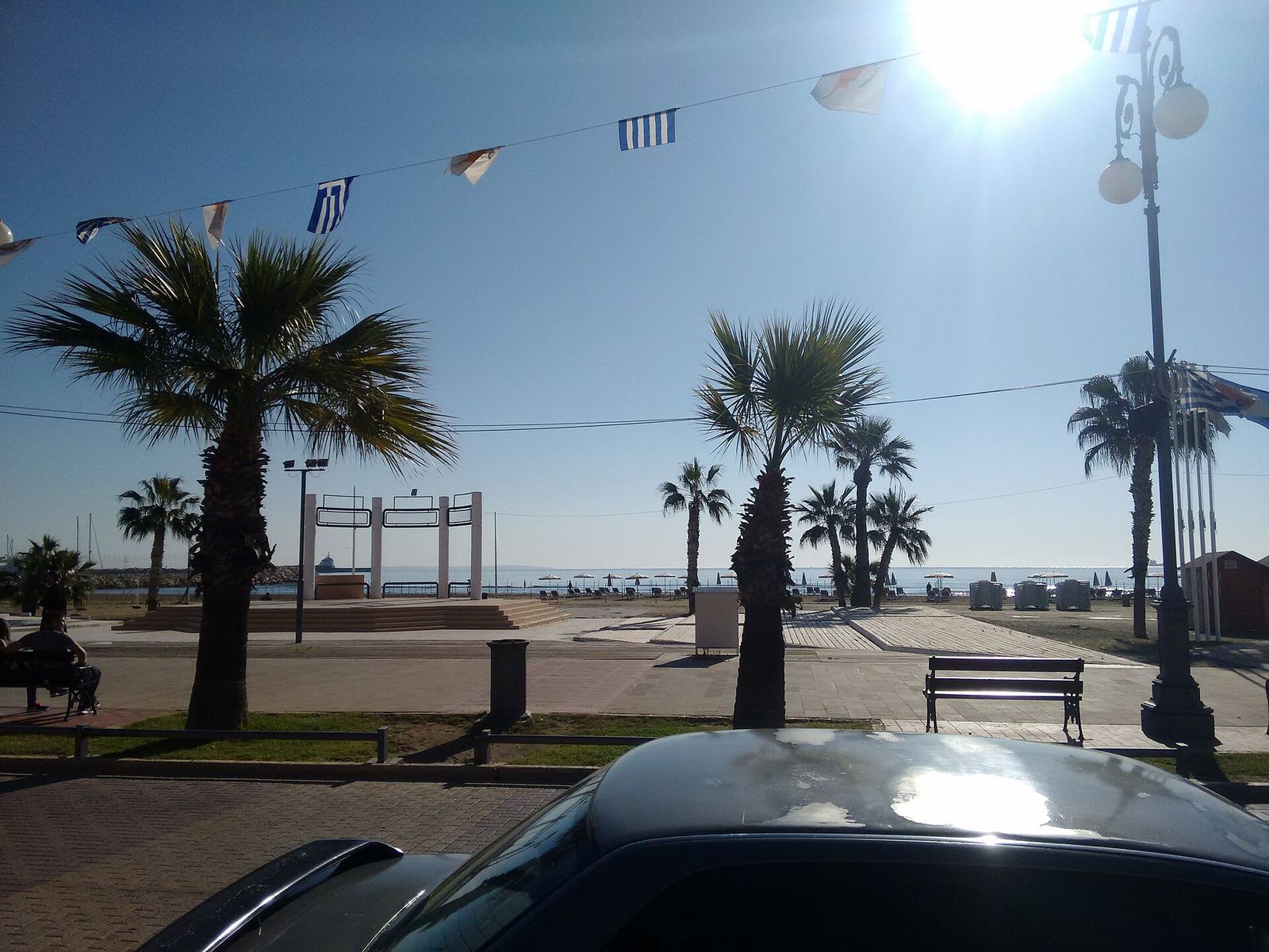 Larnaca promenade, Cyprus