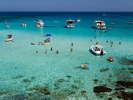 The Blue Lagoon near Polis Chrysochous, Cyprus